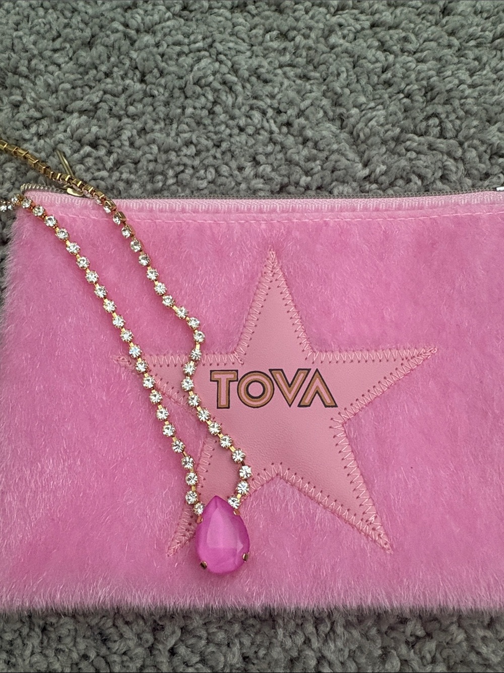 Tova Pink Jewel Necklace